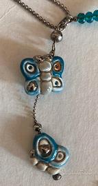 Collana Thun Naif silver smaltato V1202S80