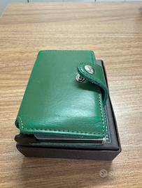 Portafoglio ports schede in vera pelle