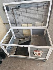 gabbia per cavie, conigli, ecc.