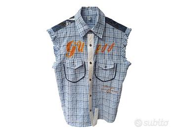 Camicia Guess ragazzo 12 anni estiva senza maniche