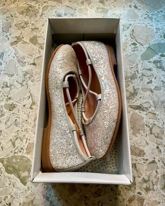 Scarpe da bambina ballerina da cerimonia