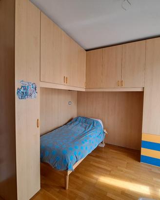 Armadio a ponte per camera 