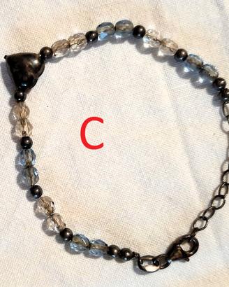 3 Braccialetti baby con argento