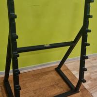 Bilanciere olimpico, pesi, dischi bumper, dumbbell