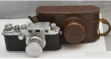 FOTOCAMERA ANALOGICA LEICA IIIC ELMAR 5 cm  F 3-5