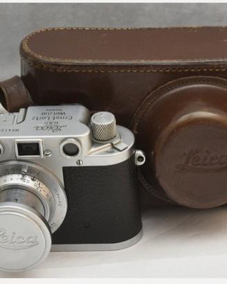 FOTOCAMERA ANALOGICA LEICA IIIC ELMAR 5 cm  F 3-5