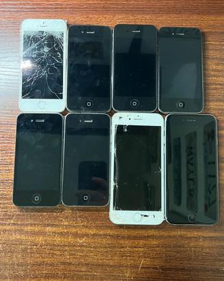 Lotto 8 dispositivi Apple iPhone