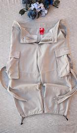 Pantalone-Cargo-Nike-Vintage-TG M-Uomo-Beige-