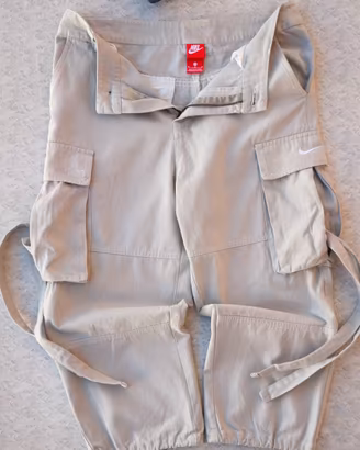 Pantalone-Cargo-Nike-Vintage-TG M-Uomo-Beige-
