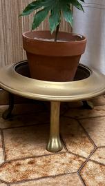 Braciere da camera bronzo rame ottone