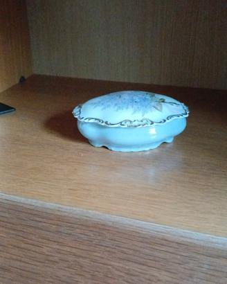 Portagioie Limoges porcellana dipinta a mano