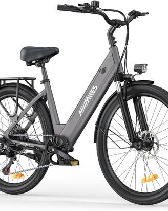 Bici Elettrica HillMiles 250W MileCity1 (Grigio)