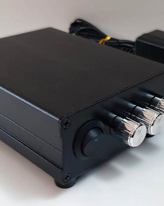 Mini Amplificatore Hi-Fi Stereo 50W+50W, Bluetooth