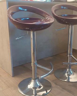 Coppia di sgabelli da cucina usati – buone condizi