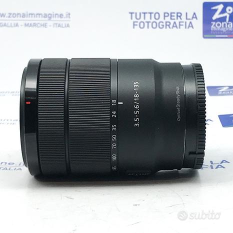 Obiettivo SONY 18-135mm E-mount GARANZIA USATO