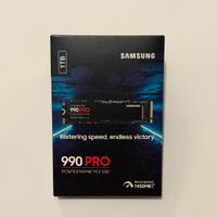 Samsung 990 Pro SSD M.2 1TB - NVMe PCIe 4,0