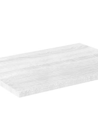 Mensolone dolomite in legno bianco 90x3,8x50 cm (l
