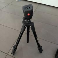 Treppiede Manfrotto MKCOMPACTACN-BK con borsa