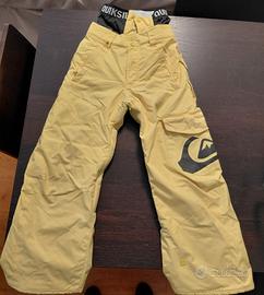Pantalone sci unisex QuikSilver -8 anni