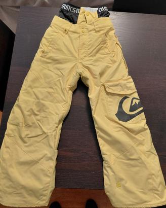 Pantalone sci unisex QuikSilver -8 anni