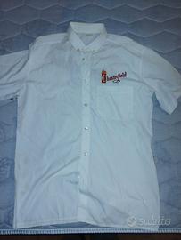 Camicia chesterfield moto anni 90 vintage ricamta