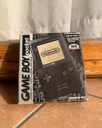 Console Gameboy Pocket nero completo