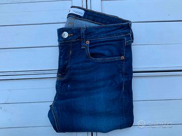 Jeans Donna Zara Tg. 42 Eur38 Denim Skinny
