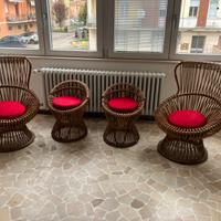 Set giardino poltrone margherita