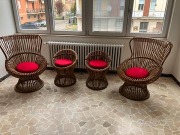 Set giardino poltrone margherita