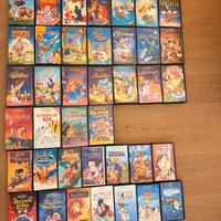 Wald Disney VHS originali anni 1980-2000