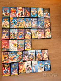 Wald Disney VHS originali anni 1980-2000