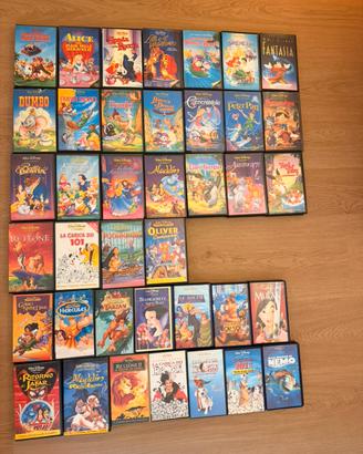 Wald Disney VHS originali anni 1980-2000