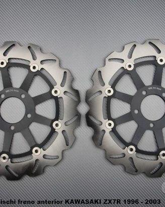 Dischi freno anterior KAWASAKI ZX7R 1996 - 2003