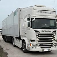 Scania r520 e6 int + schmitz 13.60 frigo fna 06-25