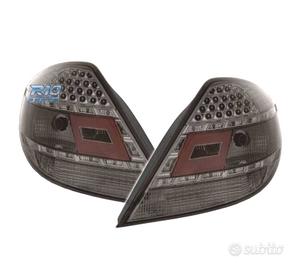 FANALI PER MERCEDES SLK R171. LED FONDO CROMATO FU