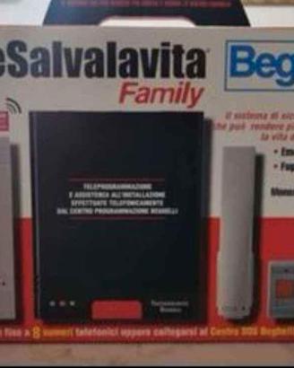 kit Telesalvavita Beghelli Family x persone anzian