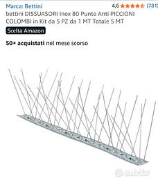 Dissuasori piccioni