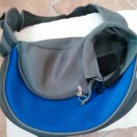 Borsa a tracolla per trasporto cani