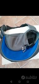 Borsa a tracolla per trasporto cani