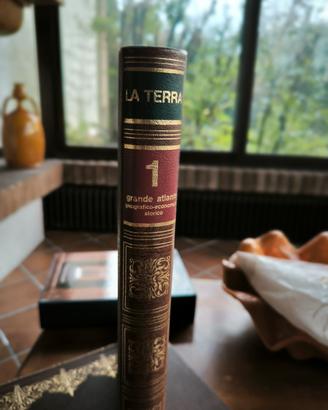 LA TERRA – Grande Atlante De Agostini 1965 – 2 Vol
