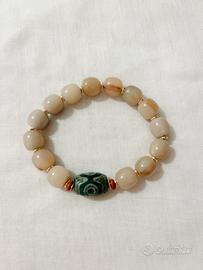 Bracciale Tibetano Artigianale Unico in Corno!