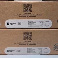 2 Bobine Filamento 3D BambuLab, Sigillate