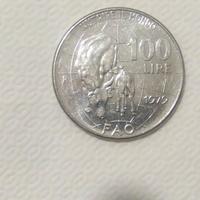 Moneta 100 lire 1979 FAO