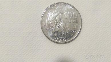 Moneta 100 lire 1979 FAO