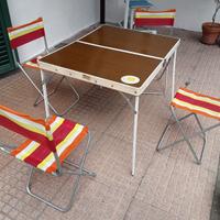 tavolino campeggio anni '60 '70 originale 