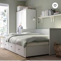 Letto/Divano HEMNES bianco nuovo