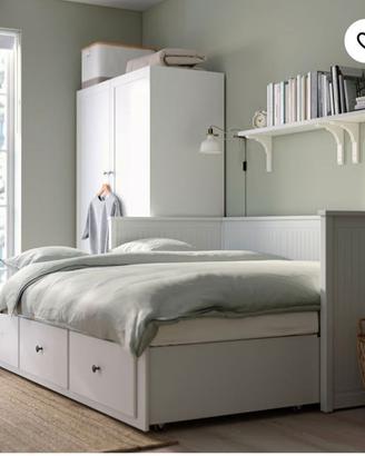 Letto/Divano HEMNES bianco nuovo