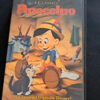 VHS Pinocchio Disney originale videocassetta itali
