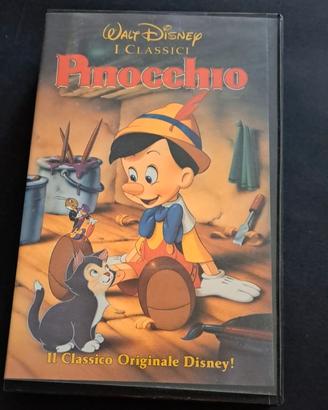 VHS Pinocchio Disney originale videocassetta itali