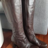 Stivali in pelle Nero Giardini 